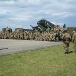 Bentwaters Parks Suffolk TV and Film locations. 2nd world war Dakota and military vehicles. s